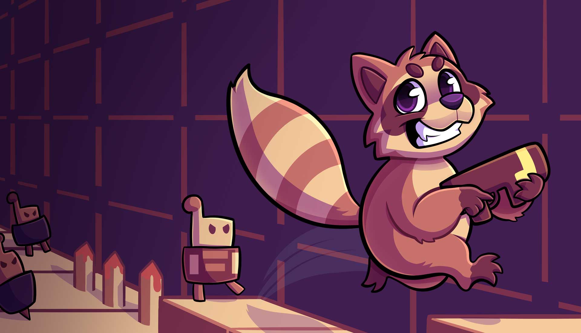 Trash Quest Platformer Featuring The Raccoon Is Coming To Consoles RedDeer Games PREMIUM 