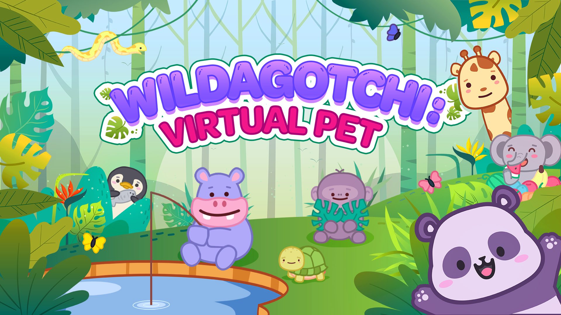 The release date for the exotic pet care simulator Wildagotchi Virtual
